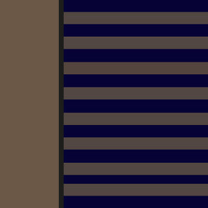 BLUE + EBONY STRIPE